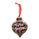 Christmas Metal Ornament Teardrop