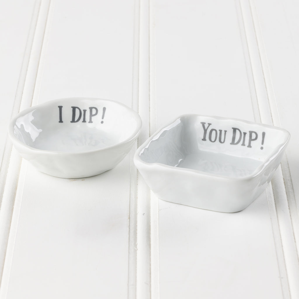 I Dip, You Dip Bowls - Set of 2