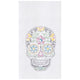 Sugar Skull Flour Sack Kitchen Towel - Matarow