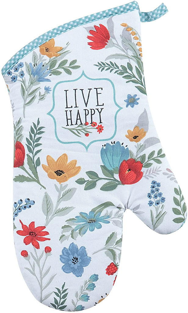 Blooming Thoughts Oven Mitt