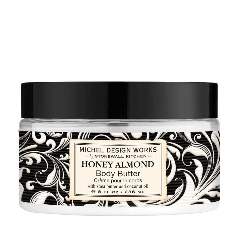 Michel Design - Body Butter 8 oz - Honey Almond