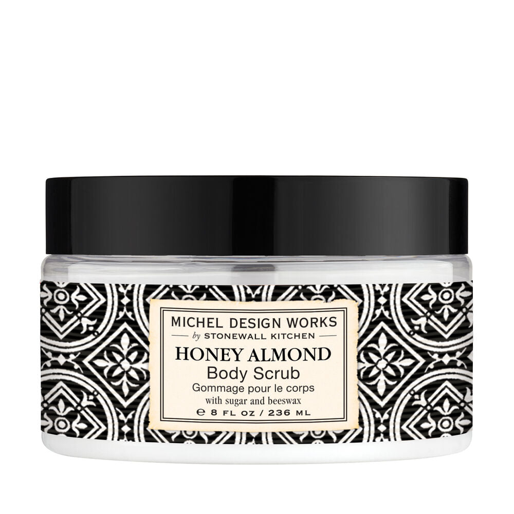 Michel Design - Body Scrub 8 oz - Honey Almond