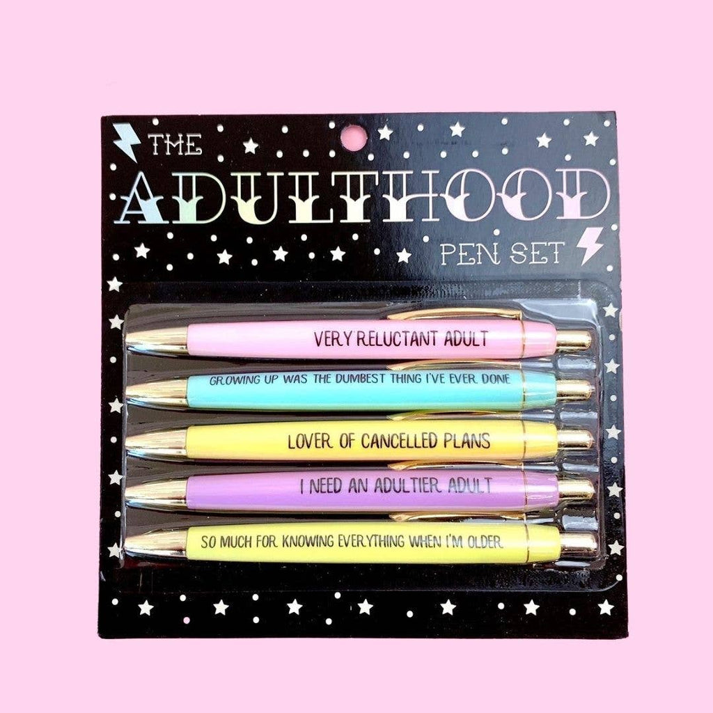 Adulthood Pen Set