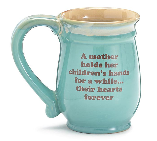 Mint Green Mom Porcelain Mug