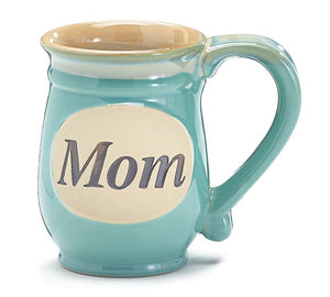 Mint Green Mom Porcelain Mug