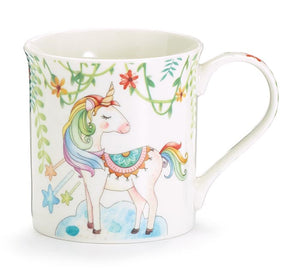 WHIMSICAL COLORFUL UNICORN MUG