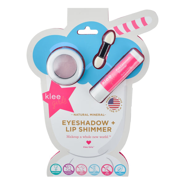 Klee Girls Eyeshadow Lip Shimmer Set
