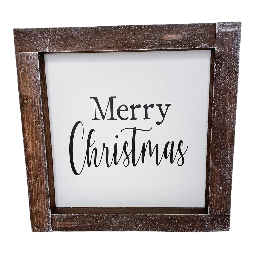 Merry Christmas Faith Frame