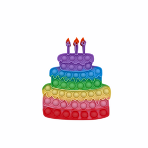 Cake Rainbow Pop Fidget Toy