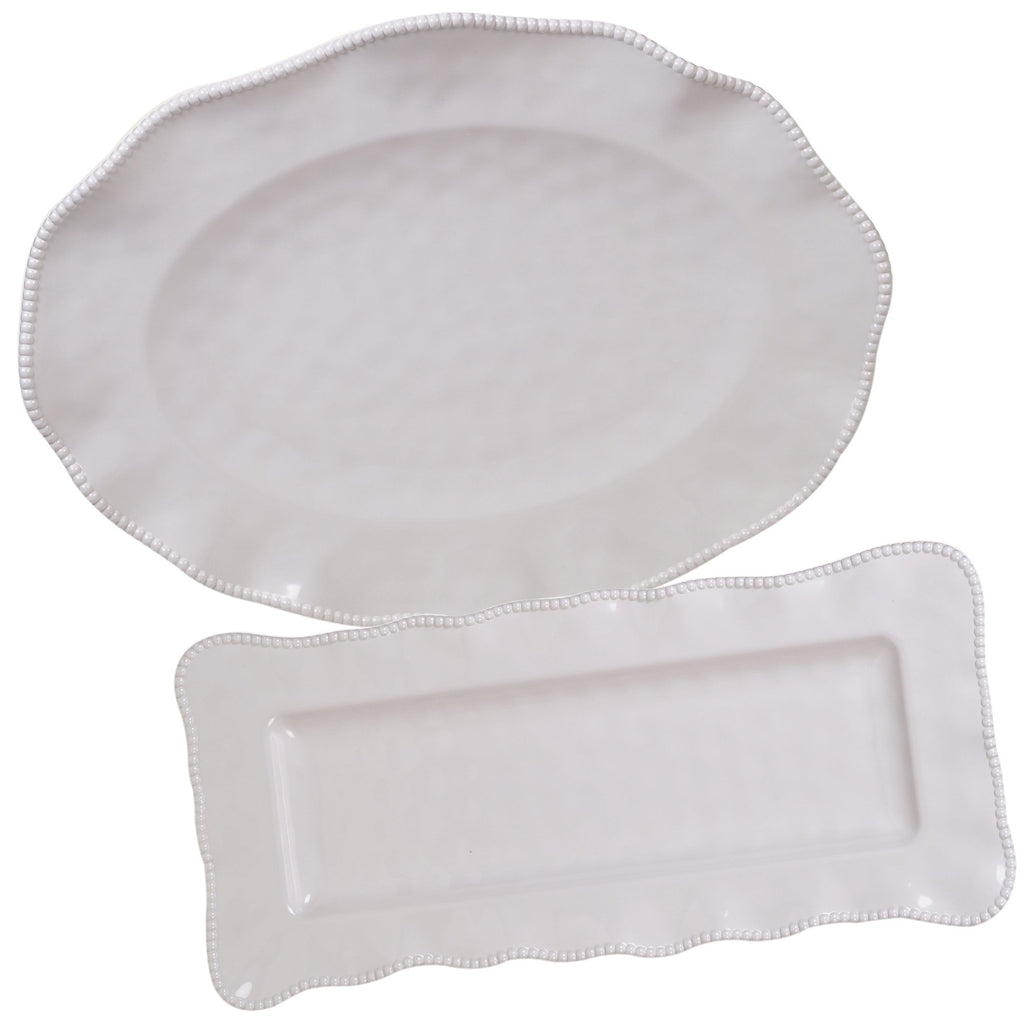 Pearlette Serveware – Steel Grace