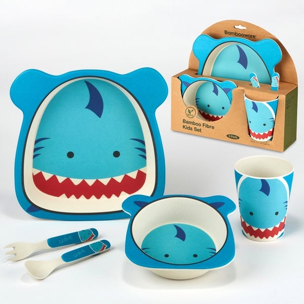 Bamboo 5 pc Childrens Dinnerware Set - Matarow