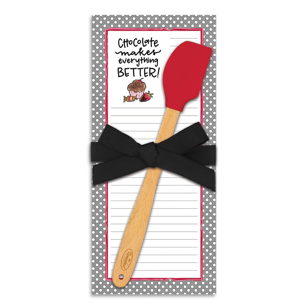 Kitchen Companion Shopping List Pad and Spatula