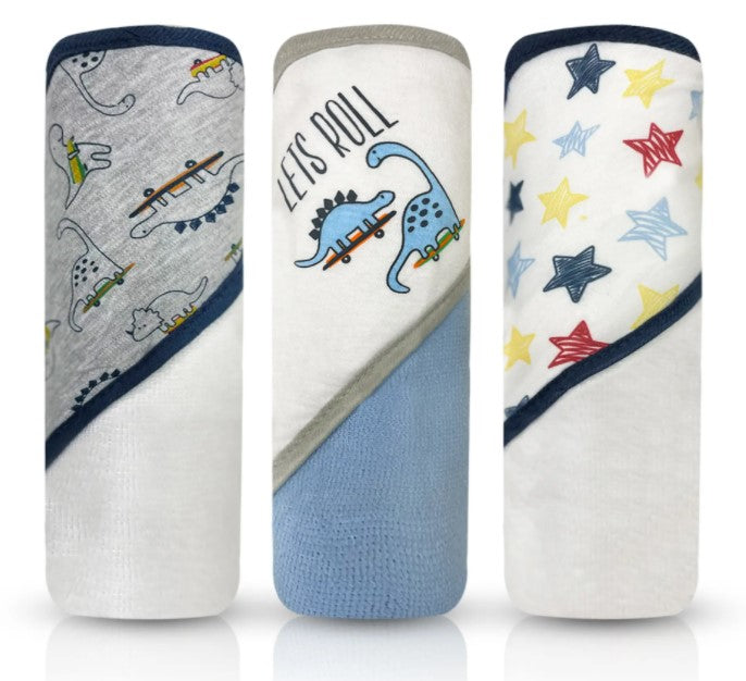Hooded Towel - 3 Pack