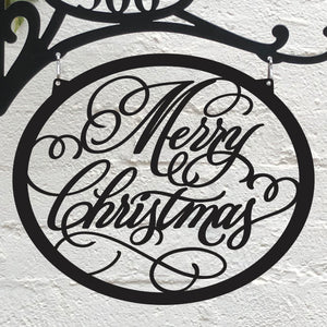 Merry Christmas Script Interchangeable Metal Disc - Matarow