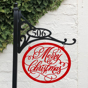 Merry Christmas Script Interchangeable Metal Disc - Matarow