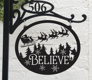 Santa Believe Interchangeable Metal Disc