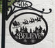 Santa Believe Interchangeable Metal Disc