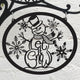 Snowman Let it Snow Interchangeable Metal Disc - Matarow