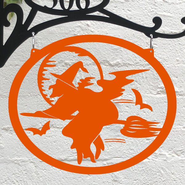 Halloween Witch Interchangeable Metal Disc - Matarow