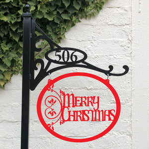 Merry Christmas Interchangeable Metal Disc - Matarow
