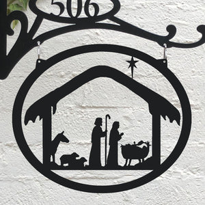 Nativity Scene Interchangeable Metal Disc - Matarow
