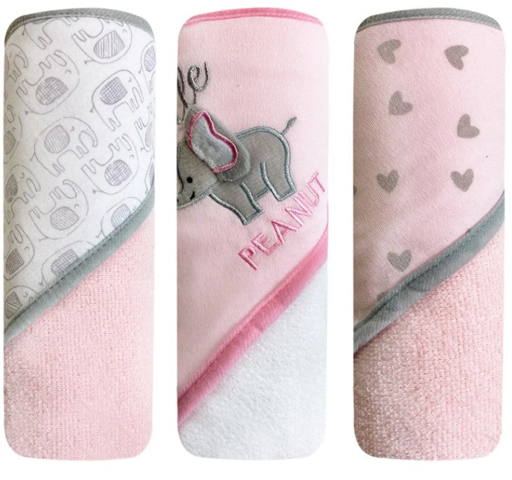 Hooded Towel - 3 Pack