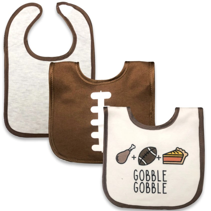 Modern Baby Drooler Bibs - 3 pack