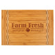 Bamboo Cutting Board with Butcher Block Inlay 15 inch - Matarow