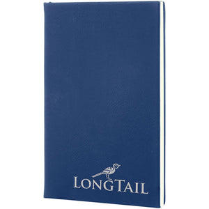 Laserable Leatherette Journal - 5 1/4" x 8 1/4"
