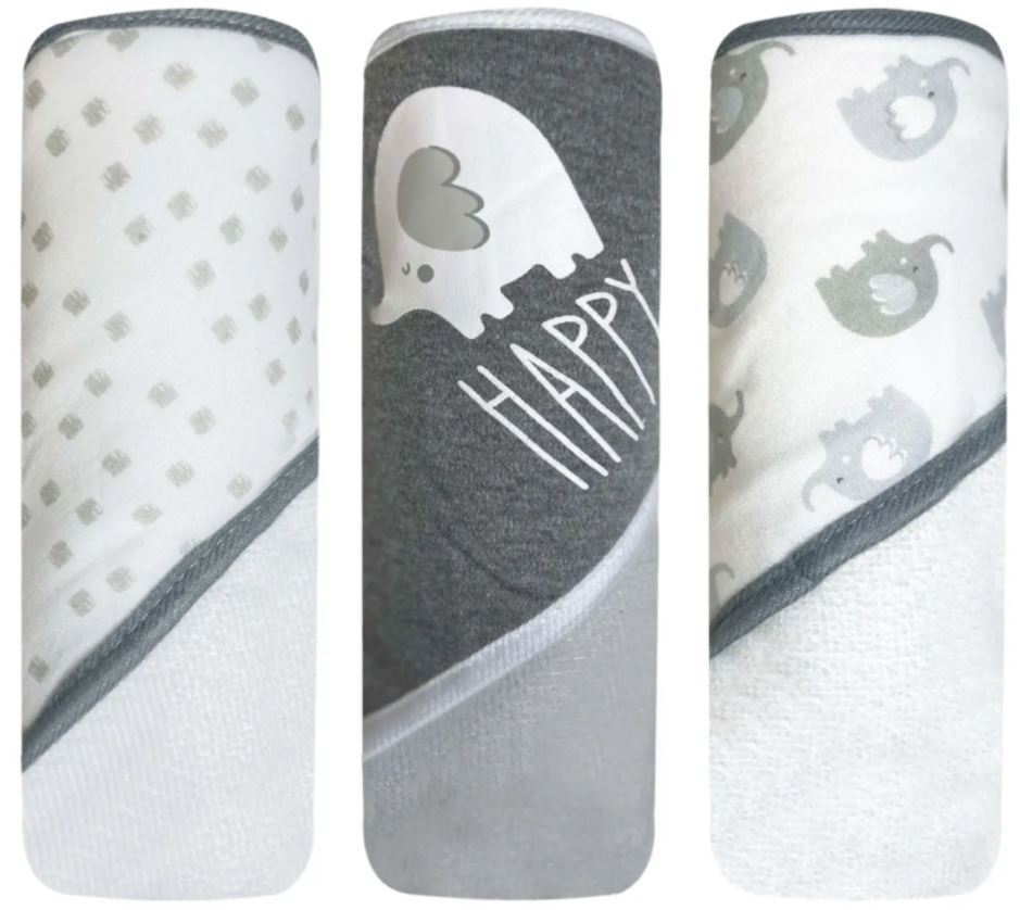 Hooded Towel - 3 Pack