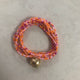 Kids Beaded Bracelets with Heart Charm