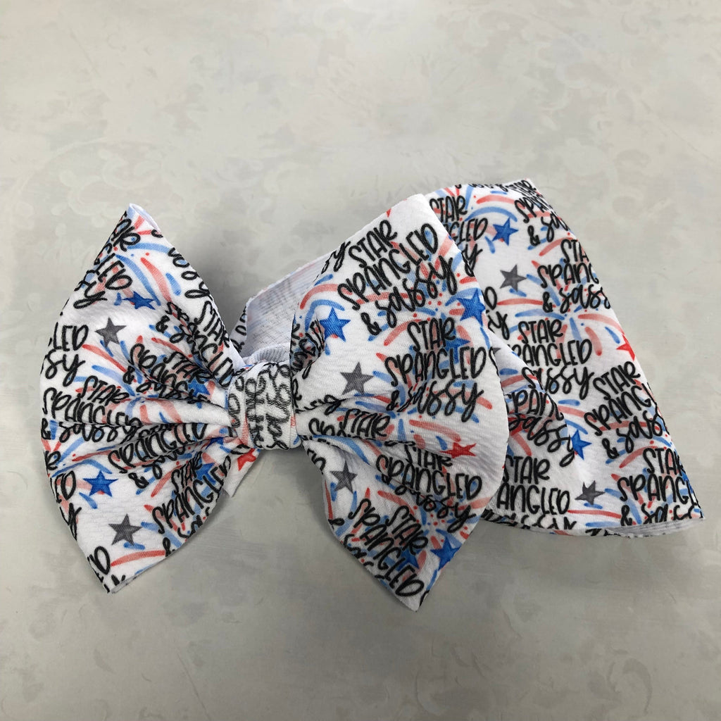 Fourth Of July Bow Wraps