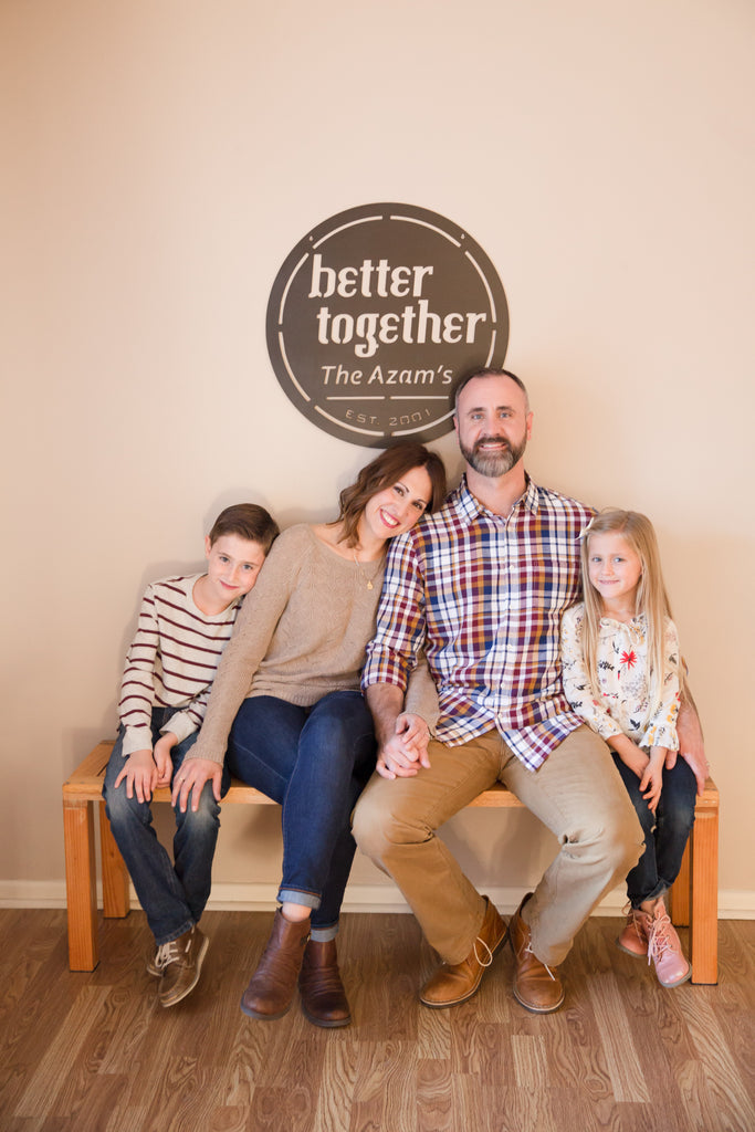 Better Together Personalized Wall Art - Matarow