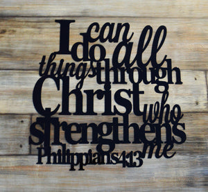 I Can Do All Things - Philippians 4:13 - Matarow