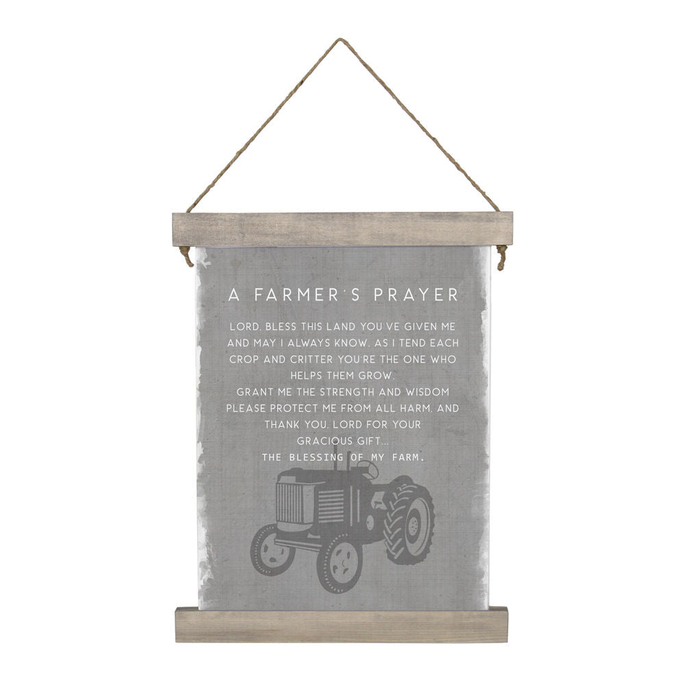 Farmers Prayer - Hanging Canvas - Matarow
