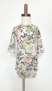 Jungle Bloom Baby Gown