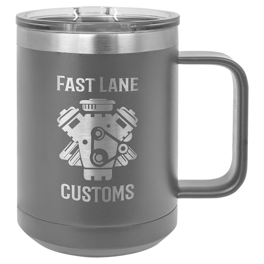 Polar 15 oz Insulated Mug - Matarow