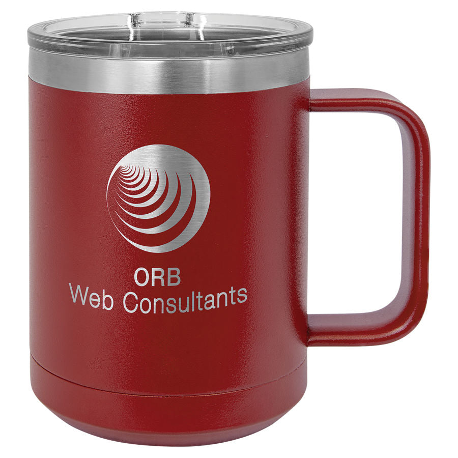 Polar 15 oz Insulated Mug - Matarow