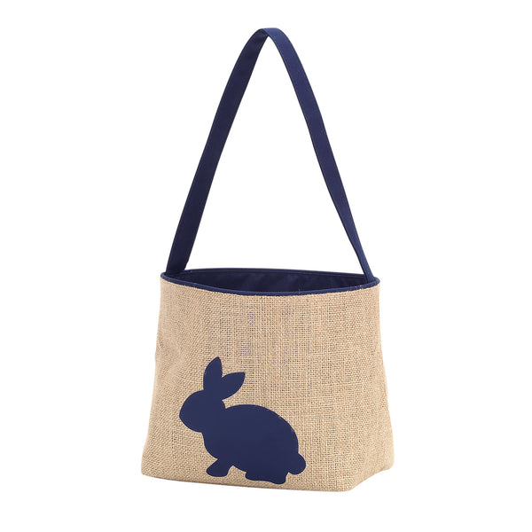 Burlap Bunny Easter Bucket