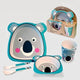 Bamboo 5 pc Childrens Dinnerware Set - Matarow
