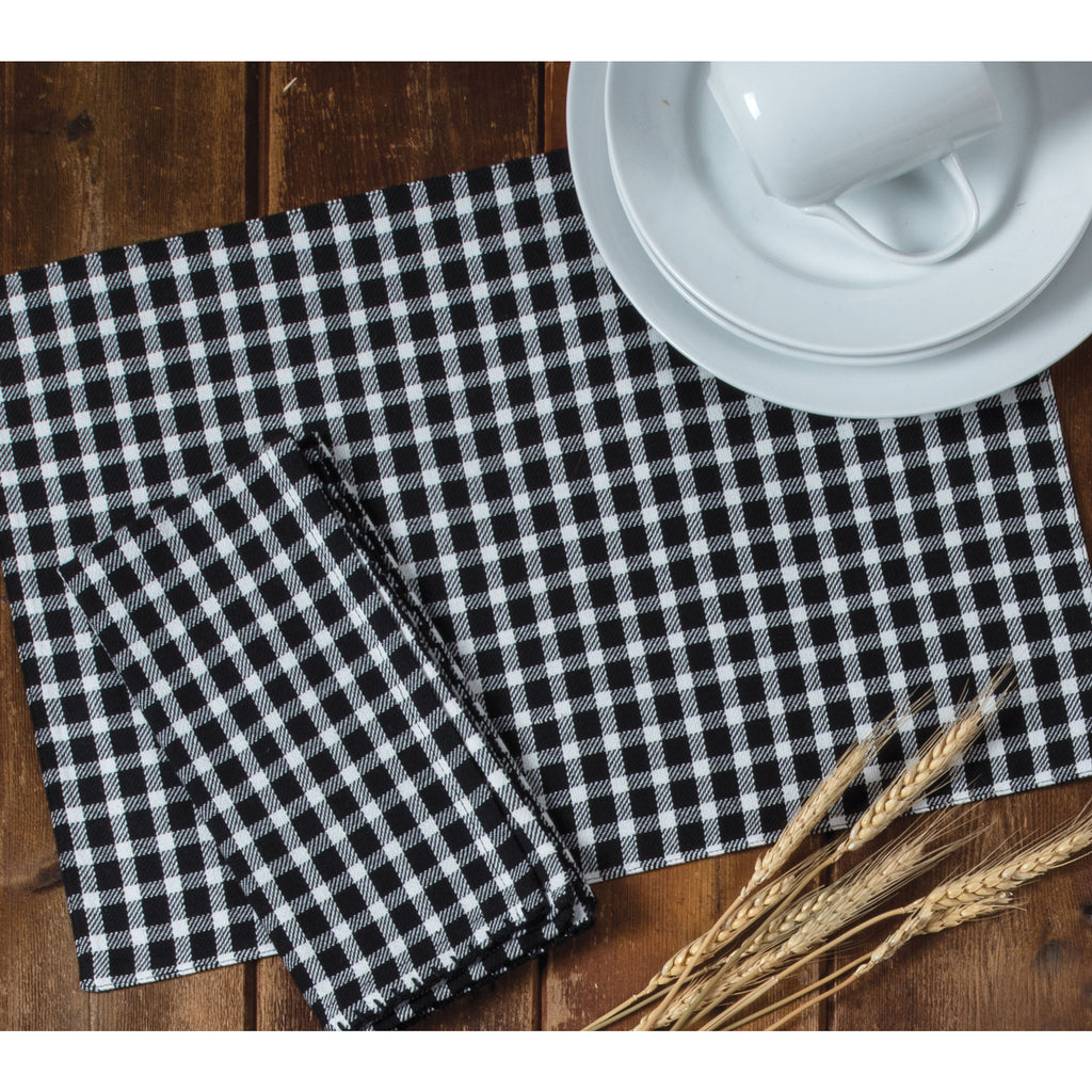 Farmhouse Plaid Rectangle Placemat