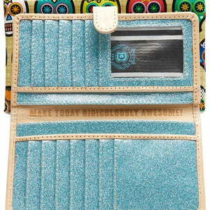 Consuela Slim Wallet - Sugar Skulls