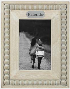 Wood 4X6 White Washed Photo Frame