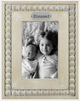 Wood 4X6 White Washed Photo Frame