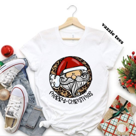Merry Christmas Santa Face Shirt