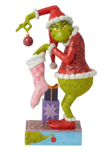 Jim Shore Grinch Stealing Ornament