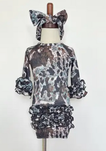 Western Turq Baby Gown