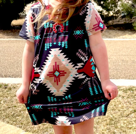 YOUTH VIRGINIA BLUEBELL DRESS