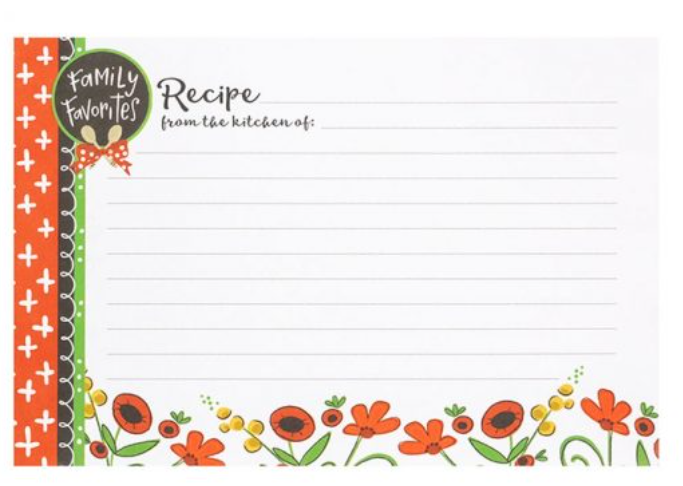 Recipe Cards