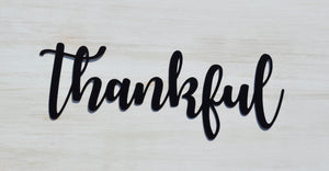Thankful - Word - Matarow
